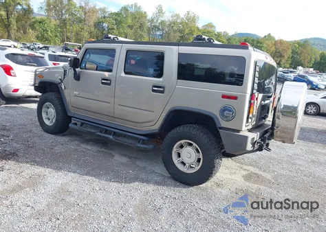 2004 Hummer H2 from USA, damaged, VIN 5GRGN23U84H116725